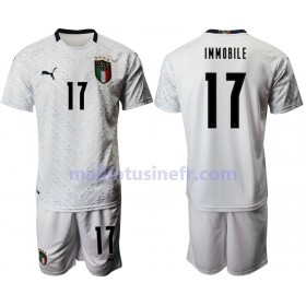 Maillot de Foot Italie Ciro Immobile 17 Extérieur UEFA EURO 2020 - Enfant